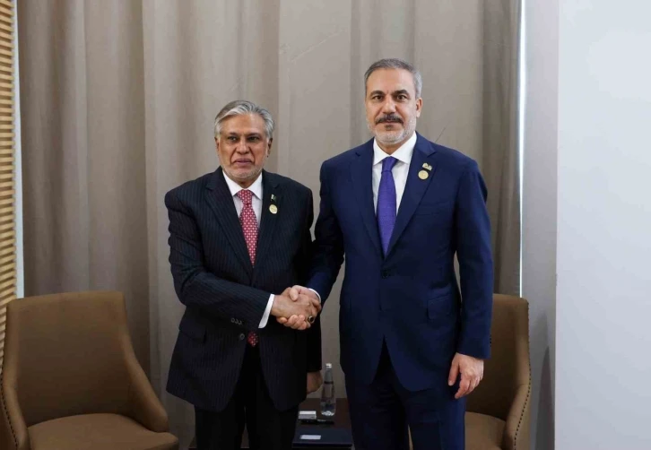 Dışişleri Bakanı Fidan, Pakistan Dışişleri Bakanı Dar ile görüştü
