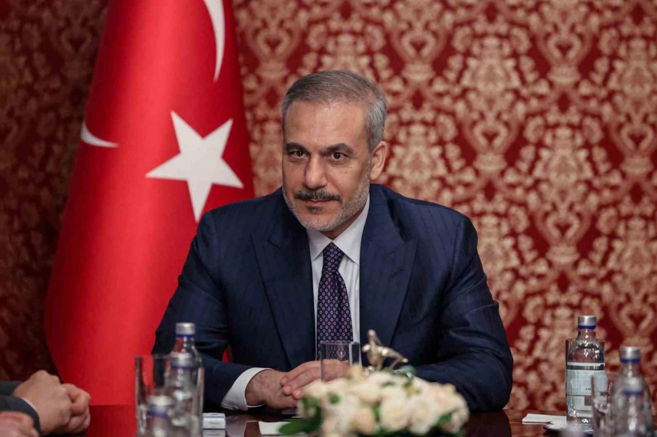 Dışişleri Bakanı Fidan, Rus-Türk İş İnsanları Birliği Yönetim Kurulu üyelerini kabul etti