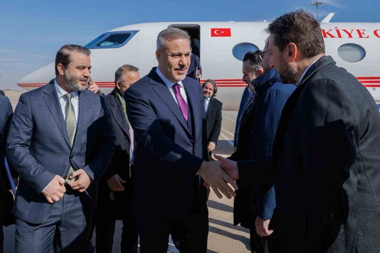 Dışişleri Bakanı Fidan, Şam&rsquo;da
