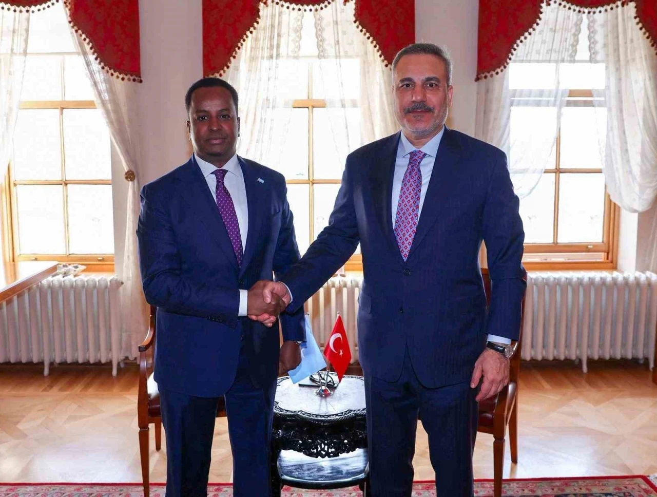 Dışişleri Bakanı Fidan Somalili mevkidaşı Ali ile g&ouml;r&uuml;şt&uuml;
