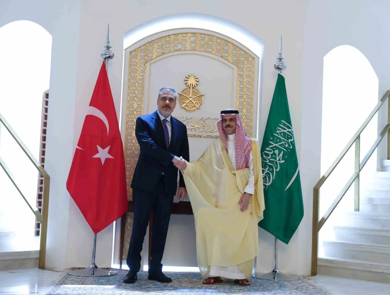 Dışişleri Bakanı Fidan, Suudi mevkidaşı Ferhan Al Suud ile görüştü

