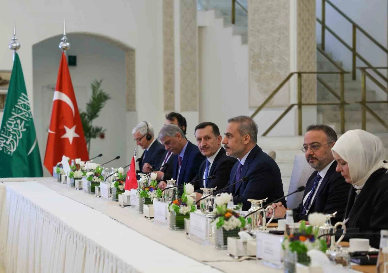 Dışişleri Bakanı Fidan, Türk-Suudi Koordinasyon Konseyi 2. Toplantısı’na başkanlık etti
