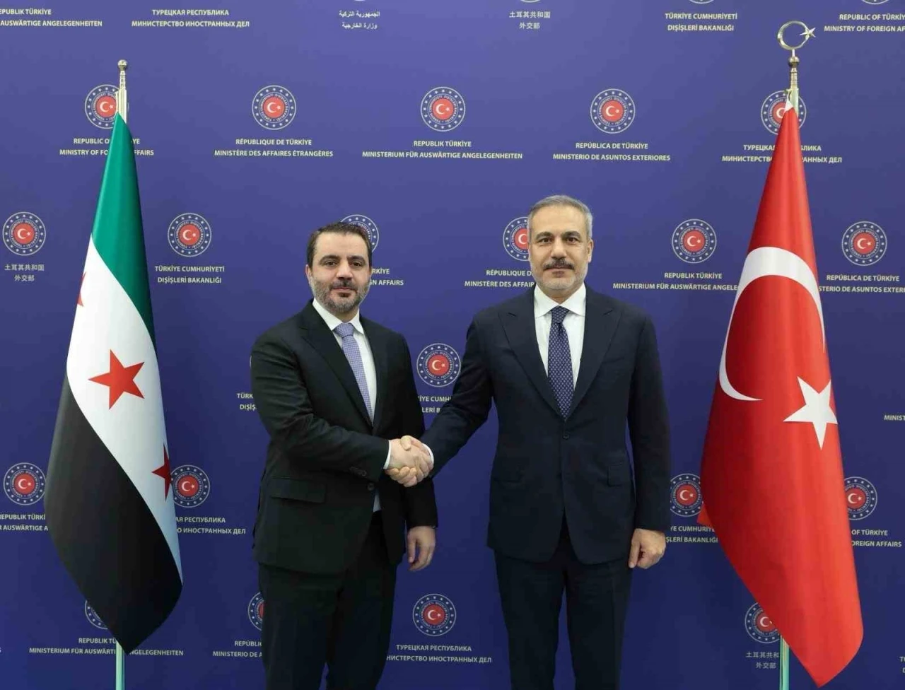 Dışişleri Bakanı Hakan Fidan, Suriye Dışişleri Bakanı Asaad Hasan Al Shaibani ile Ankara’da görüştü.
