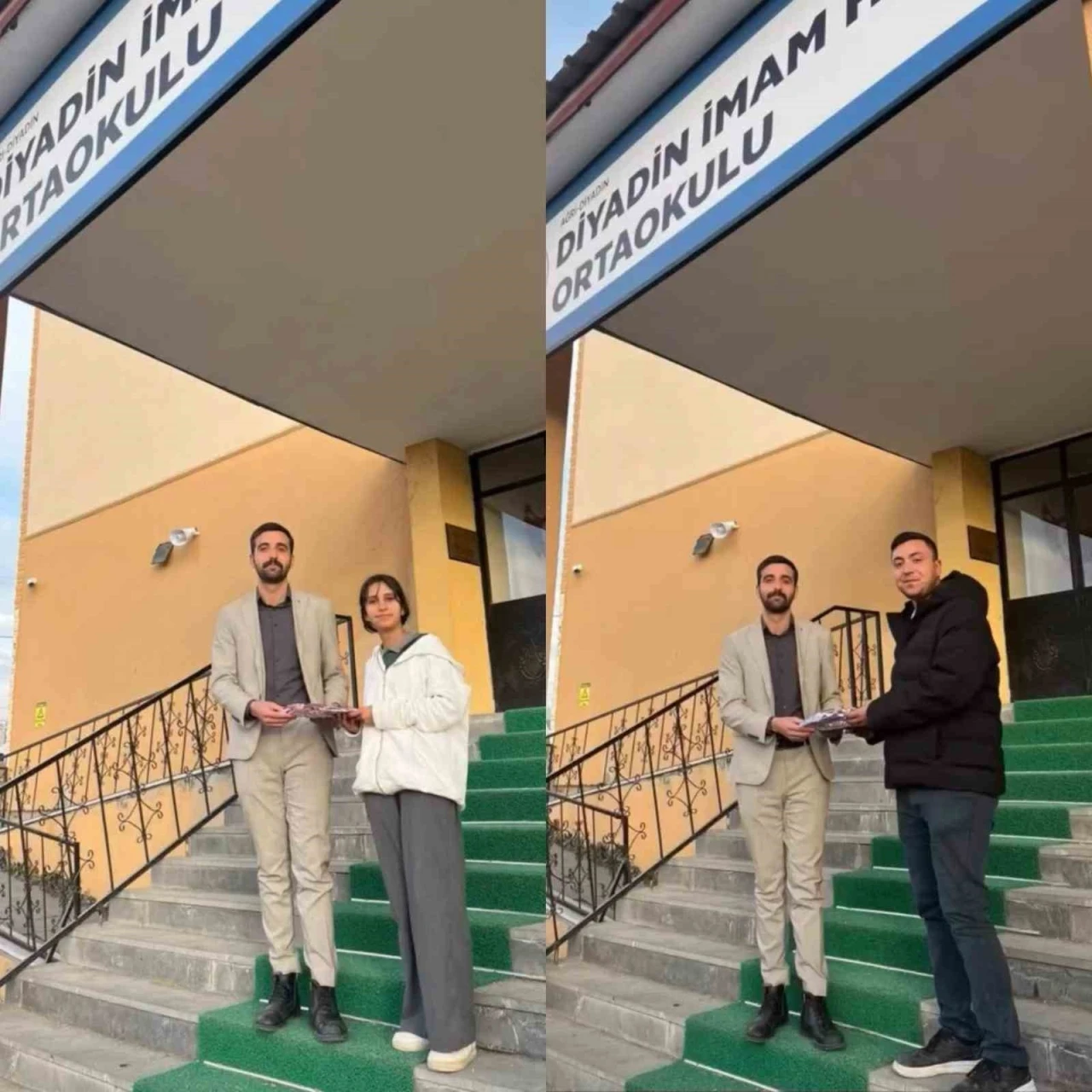 Diyadin&rsquo;de &ouml;rnek davranış &ouml;d&uuml;lle ta&ccedil;landırıldı
