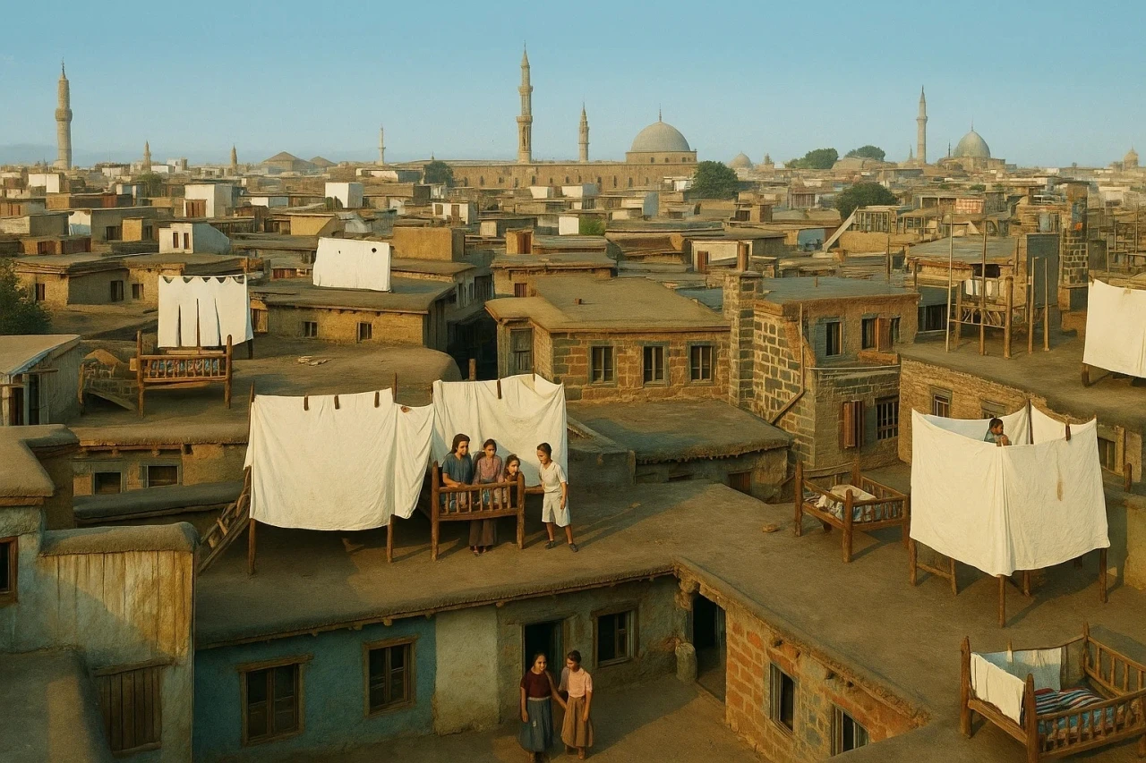 Diyarbakır’ın 50 ila 100 yıl öncesine ait fotoğrafları yapay zeka ile yeniden hayat buluyor
