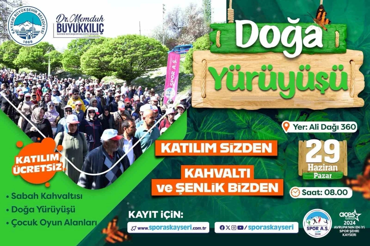 Doğa yürüyüşüne davet
