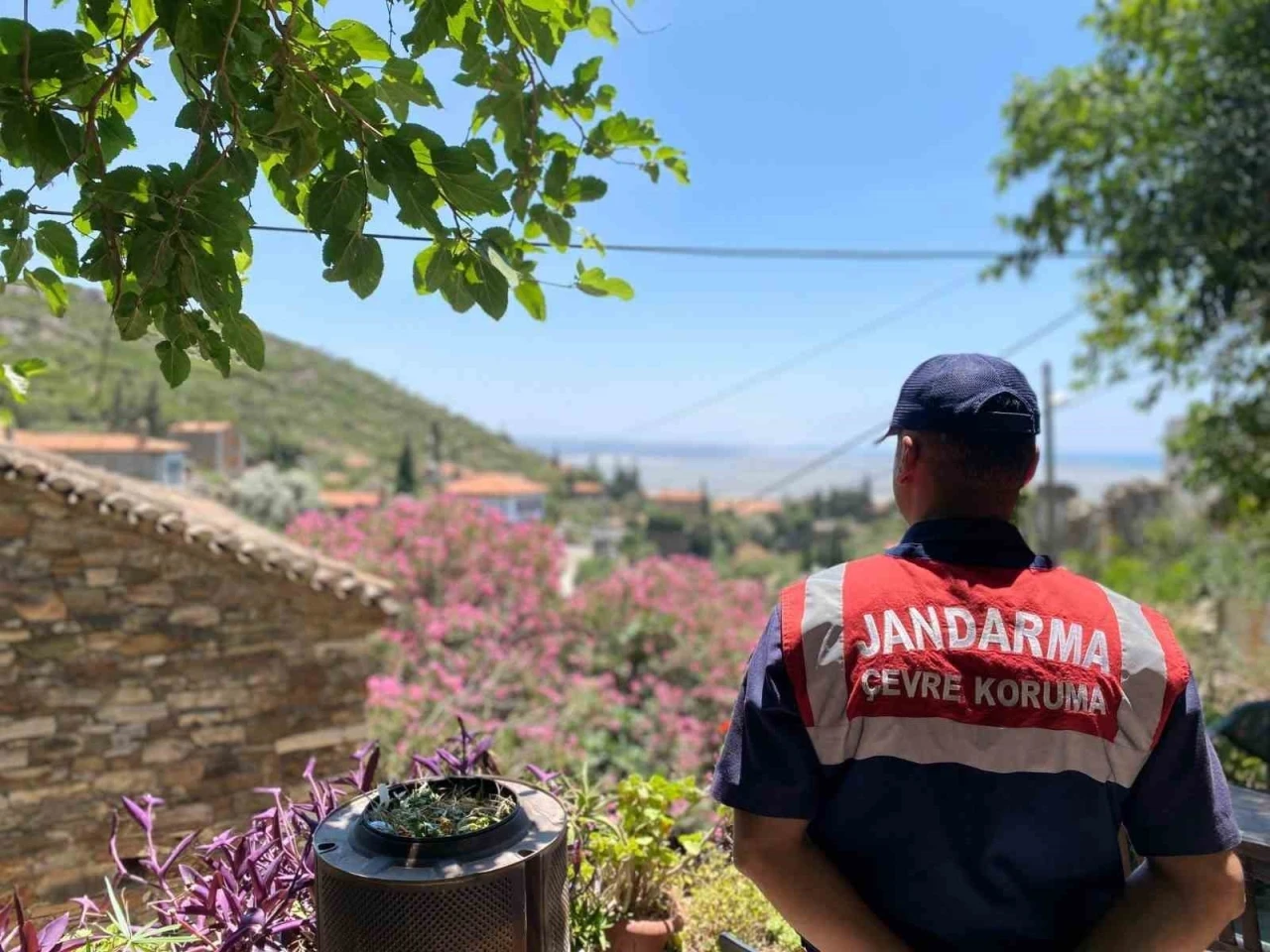 Doğanbey’de orman yangınlarına dikkat çekildi
