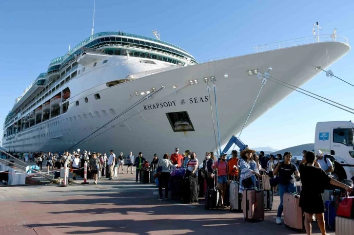 Doğu Akdeniz seferi yapan kruvaziyer gemilerinde g&uuml;venlik en &uuml;st seviyeye &ccedil;ıkarıldı
