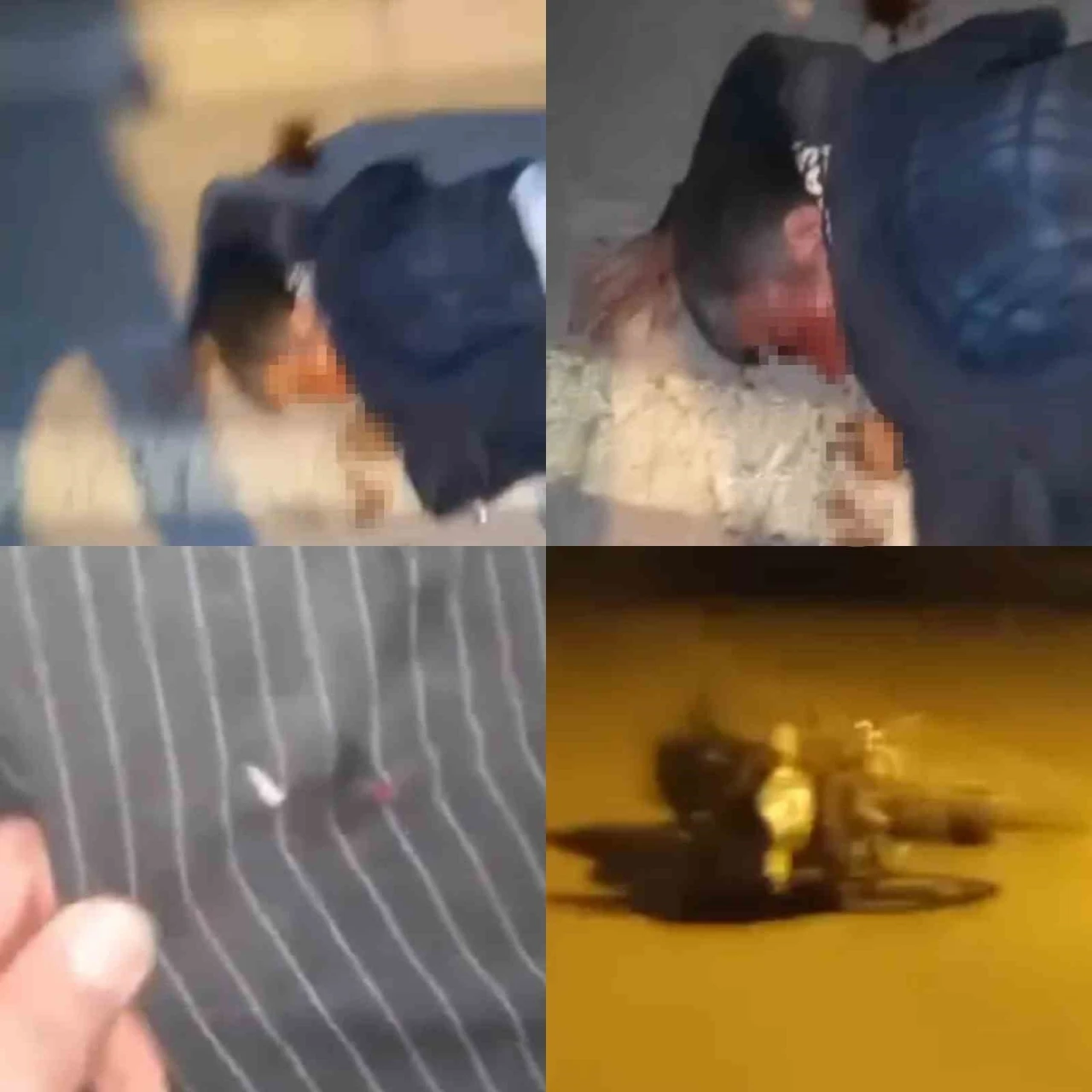 Dövüp bıçakladı, yaralıyı videoya çekip yaptıklarını anlattı
