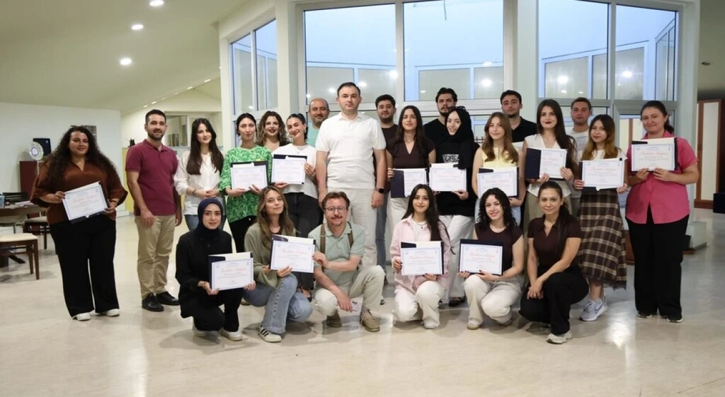 DP&Uuml;&rsquo;de T&uuml;rkiye İş Kurumu &ouml;ğrencilerine teşekk&uuml;r belgesi takdim edildi
