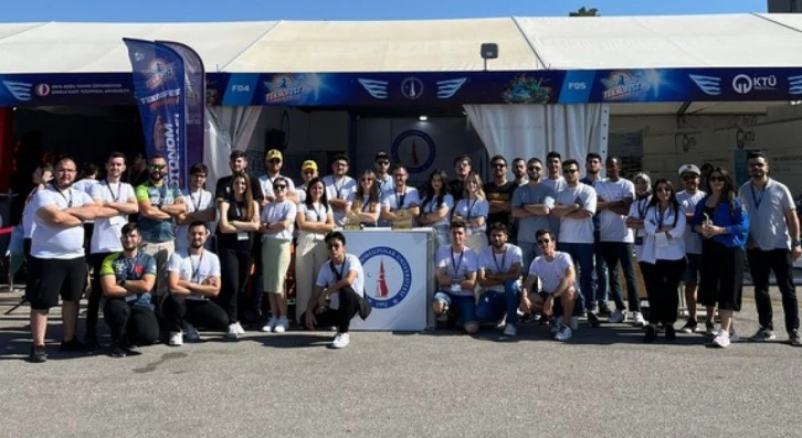 DP&Uuml; Teknofest takımları, Ankara&rsquo;daki festival alanında stant a&ccedil;tı
