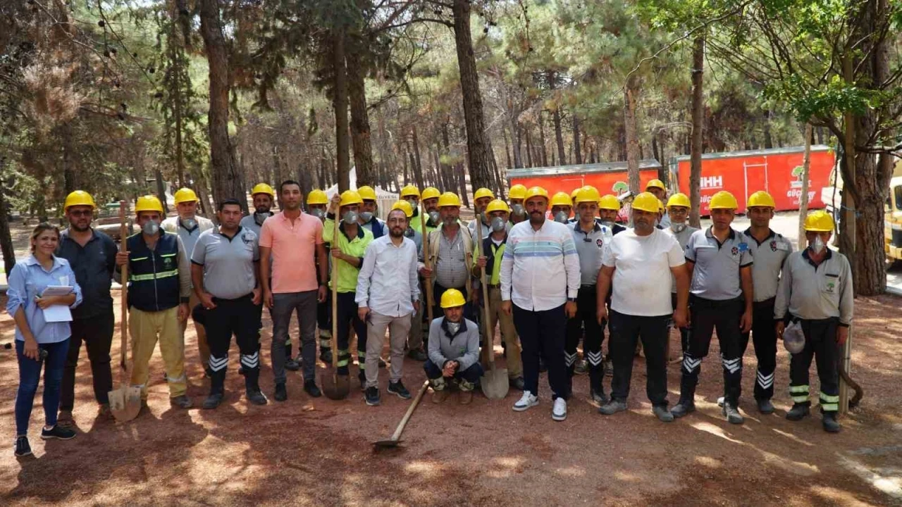 Dülük Tabiat Parkı’nda orman yangını tatbikatı
