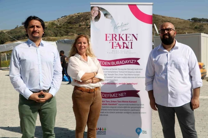 D&uuml;nya&rsquo;da 8 kadından birinde g&ouml;r&uuml;len meme kanseri konusunda depremzede kadınlar bilin&ccedil;lendirildi
