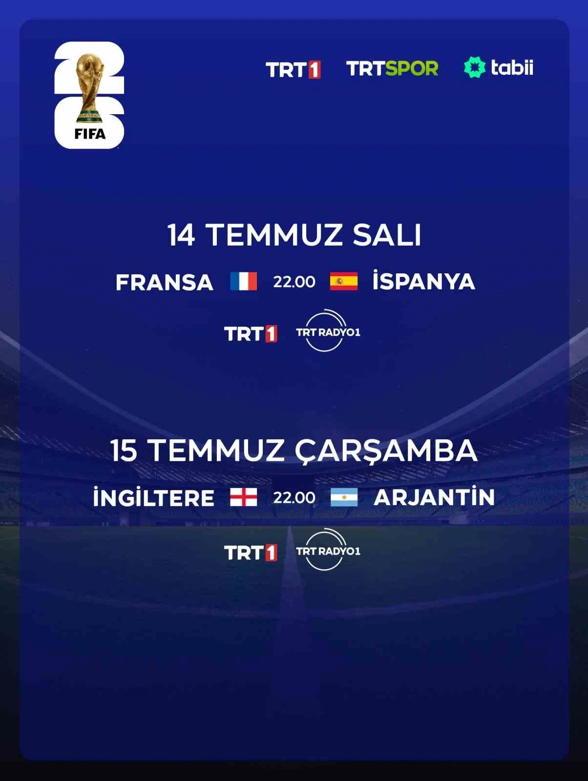 D&uuml;nya Kupası&rsquo;nda yarı final ma&ccedil;ları başlıyor

