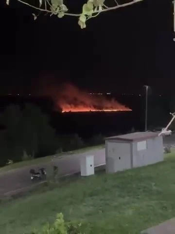 Dünya mirası listesindeki Hevsel Bahçeleri’nde korkutan yangın
