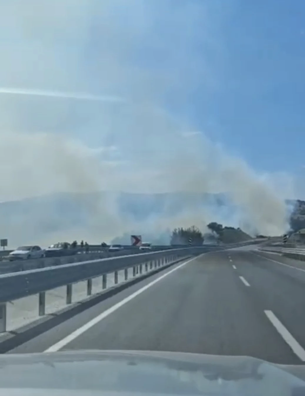 Dursunbey’de orman yangını çıktı
