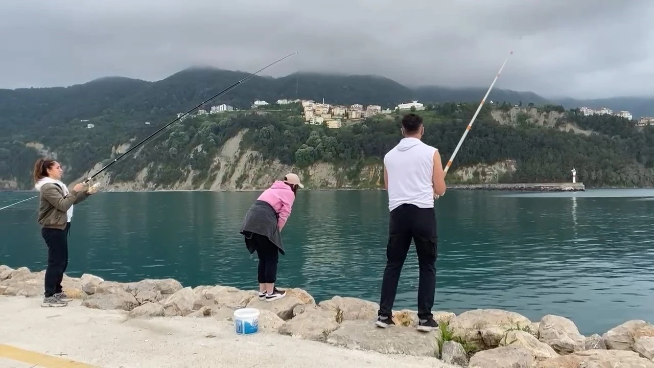 Duyan sahile akın etti
