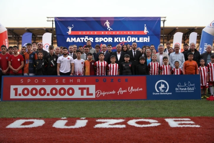 Düzce Belediyesinden 1 milyon değerinde ayni yardım
