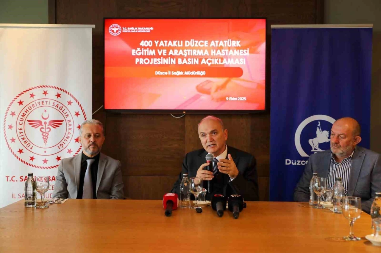 Düzce’de 400 yataklı hastane 360 günde inşa edilecek
