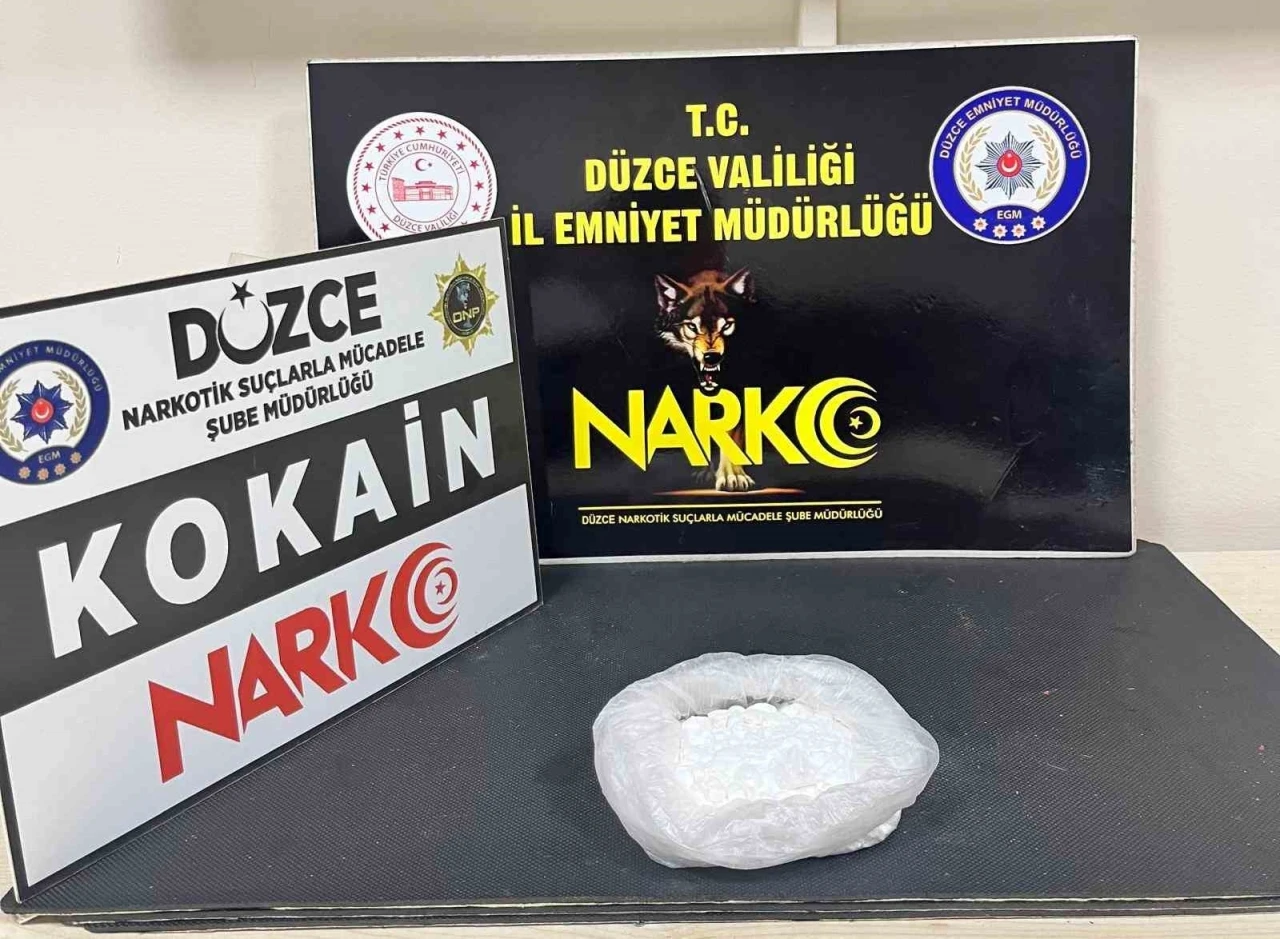 Düzce’de 650 bin TL değerinde uyuşturucu madde ele geçirildi

