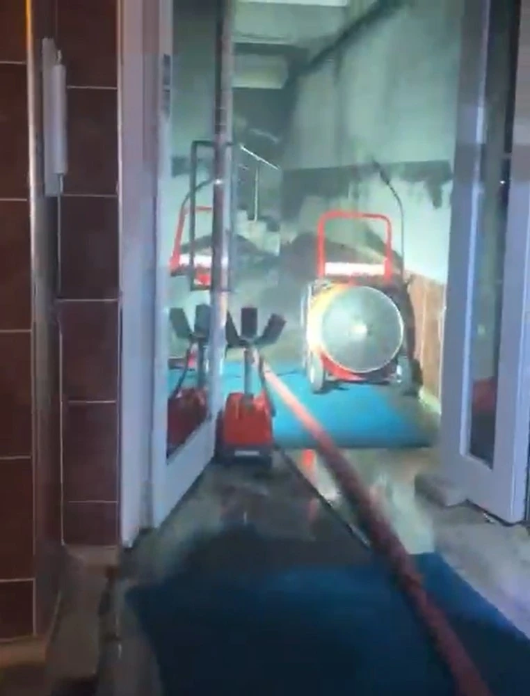 Düzce’de apartmanda çıkan yangında 1 kişi dumandan etkilendi
