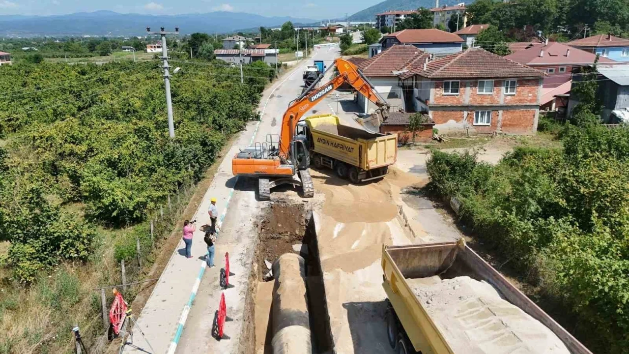 D&uuml;zce&rsquo;de i&ccedil;me suyu şebekesi yenileniyor
