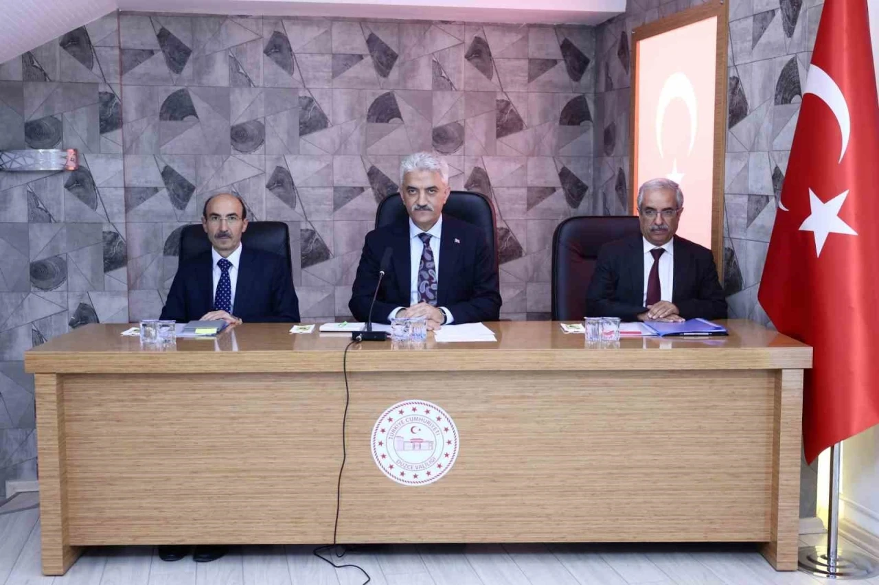 D&uuml;zce&rsquo;de il koordinasyon kurulu toplantısı yapıldı
