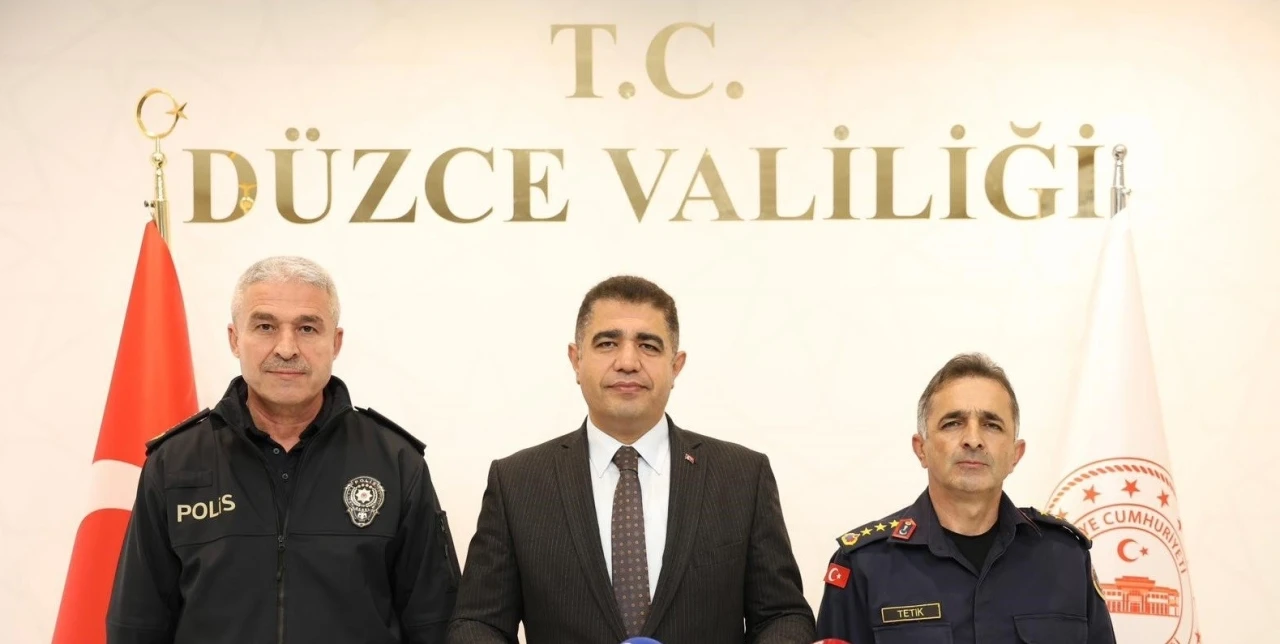 Düzce’de suç oranı her geçen yıl azalıyor
