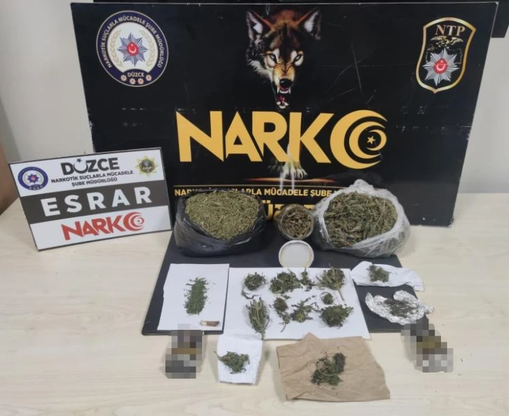 D&uuml;zce&rsquo;de uyuşturucu operasyonu
