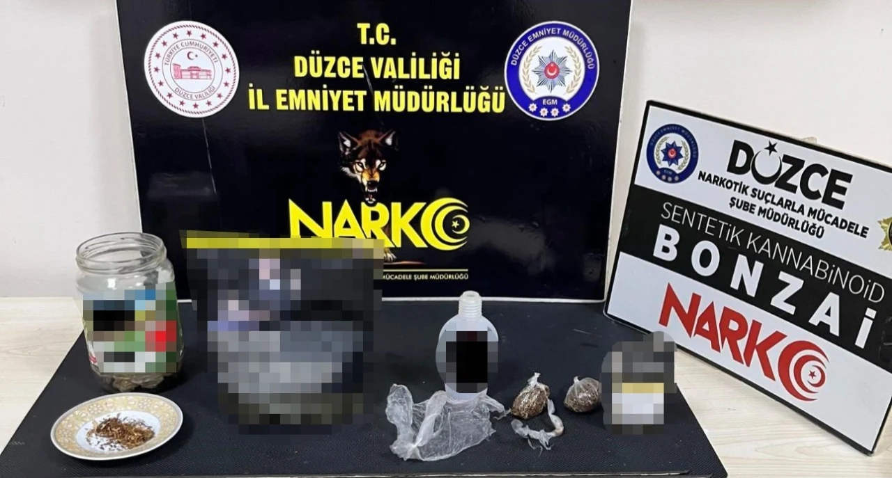 Düzce’de uyuşturucu operasyonu
