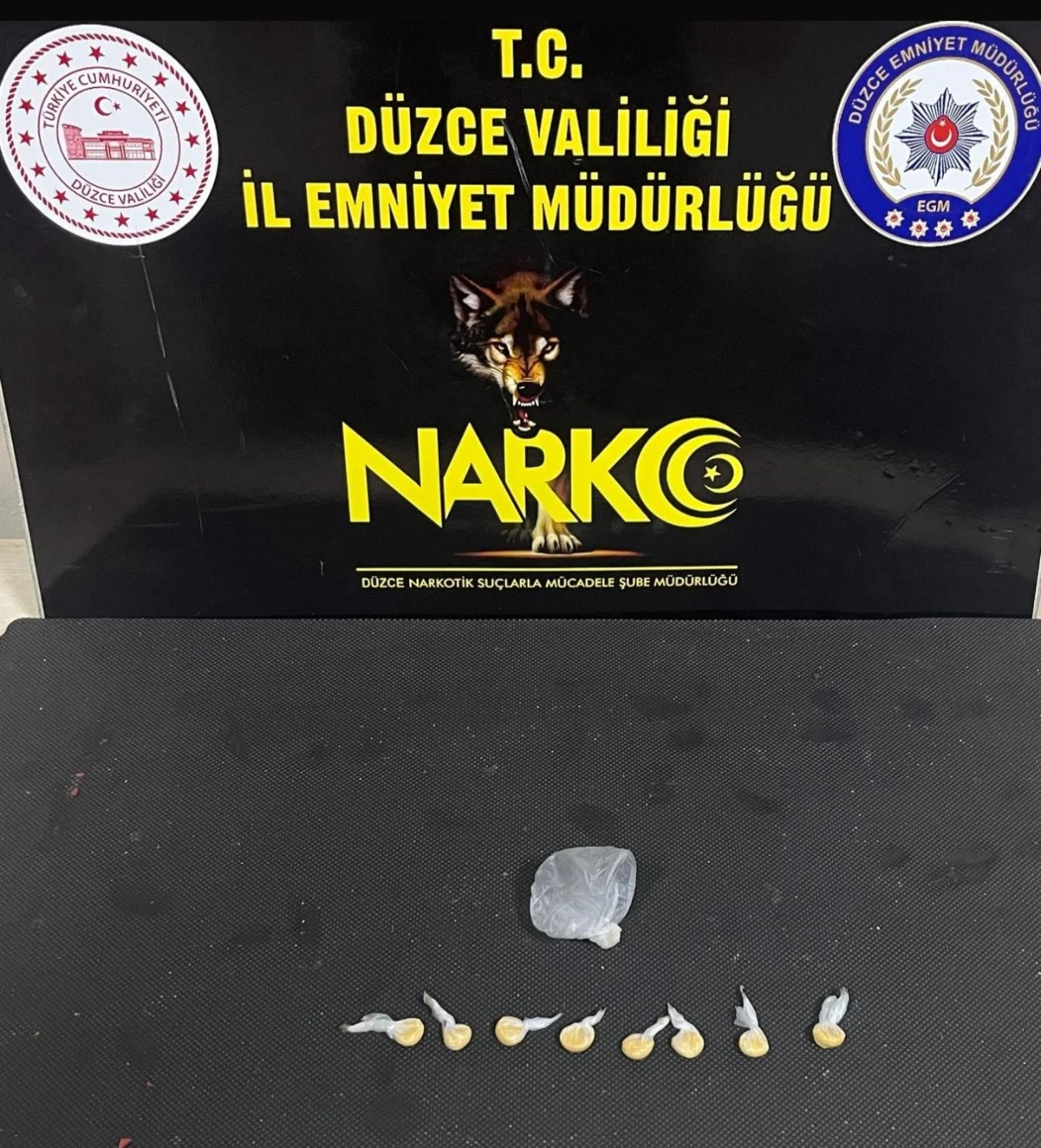 D&uuml;zce&rsquo;de uyuşturucu taciri 1 ş&uuml;pheli tutuklandı
