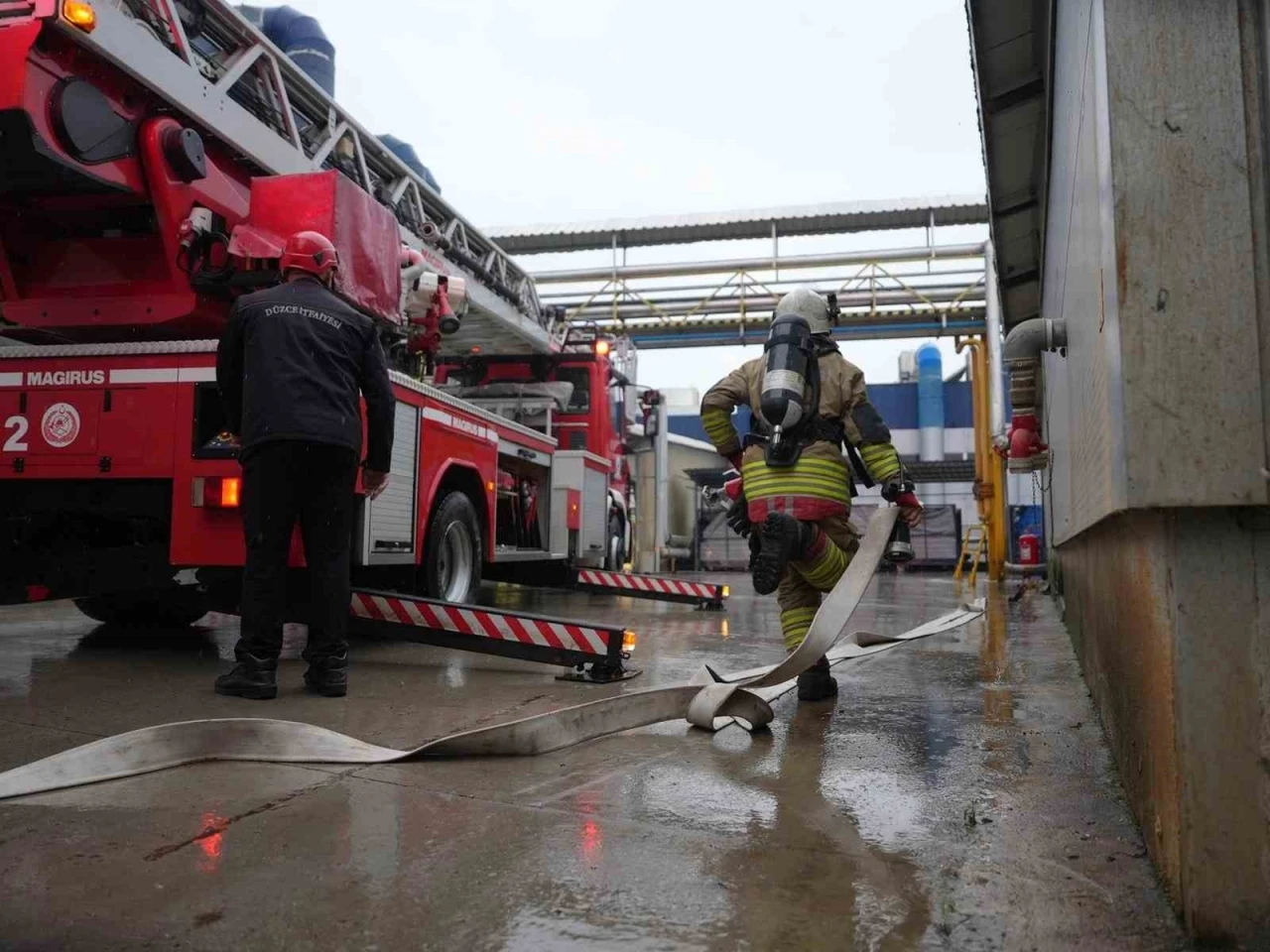 D&uuml;zce itfaiyesi 700 yangına m&uuml;dahale etti
