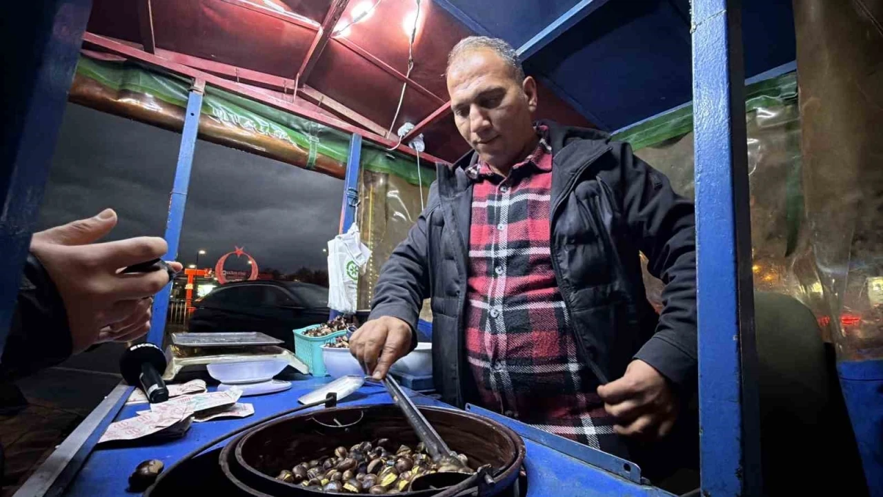 D&uuml;zce&rsquo;nin coğrafi işaretli "kuzu kestanesi" tezgahları s&uuml;sledi
