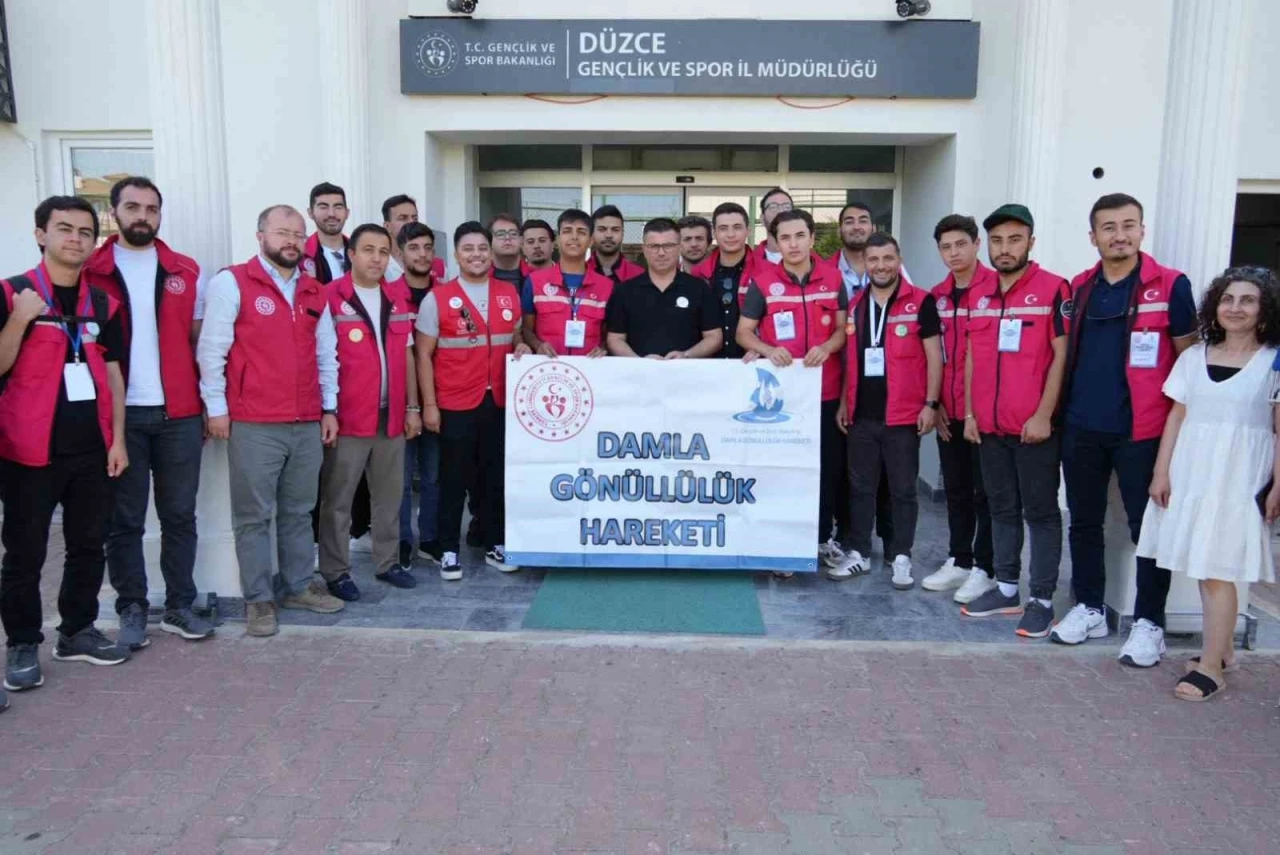 Düzce’ye farklı illerden geldiler
