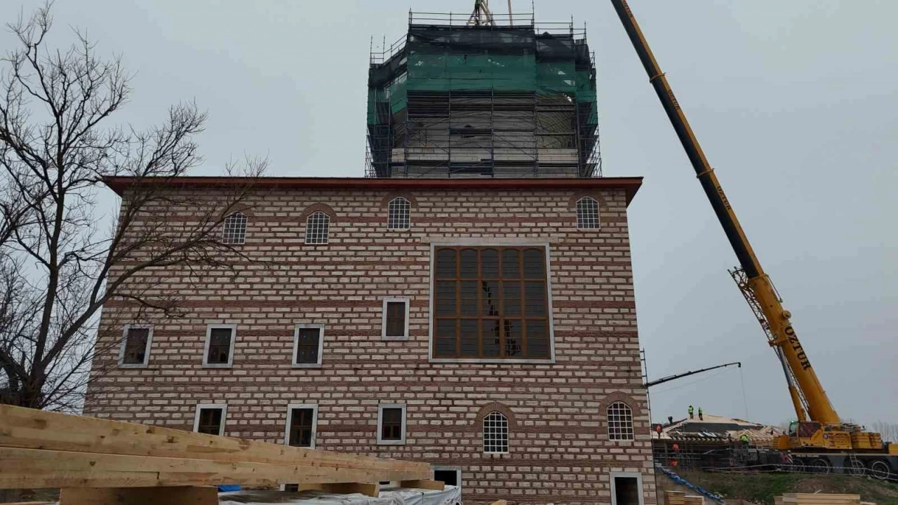 Ecdat mirası Edirne Saray&rsquo;ında &ccedil;alışmaların yarısı tamamlandı
