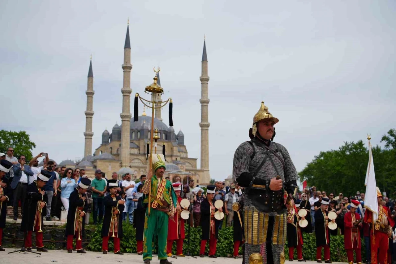 Edirne’de İstanbul’un Fethi mehter konseriyle kutlandı
