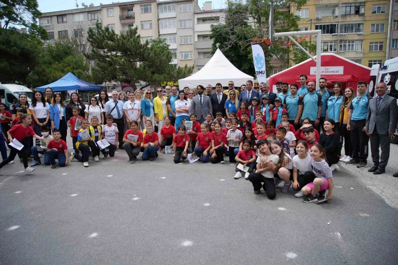 Edirne’de miniklere sağlık bilinci aşılandı
