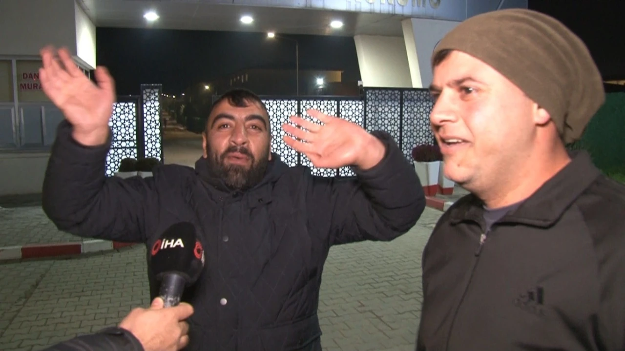 Edirne&rsquo;de tahliye sevinci kameralara yansıdı: Koşarak &ccedil;ıkıp r&ouml;portaj arasına girdi
