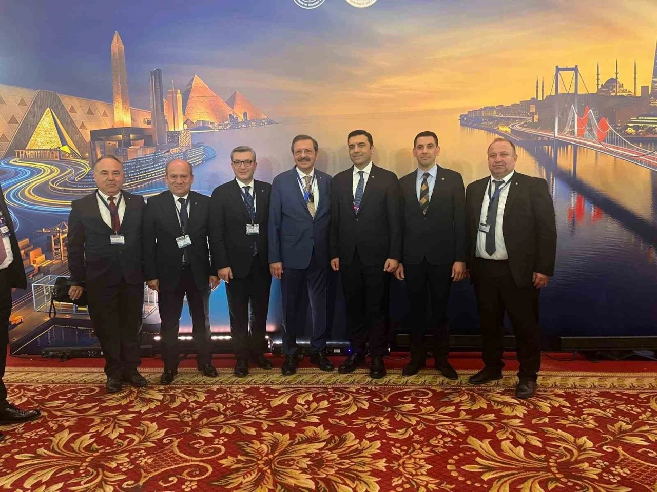 Edremit Ticaret Odası Başkanı &Ccedil;etin, T&uuml;rkiye-Mısır İş Forumlarına katıldı
