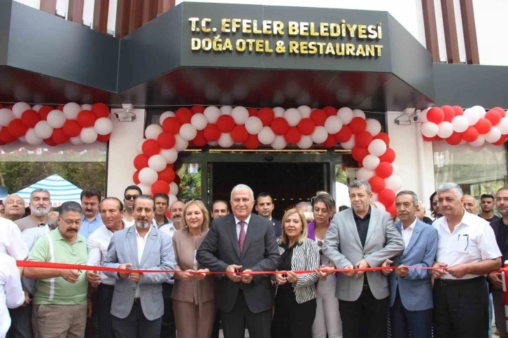 Efeler Belediyesi Doğa Otel ve Restaurant açıldı

