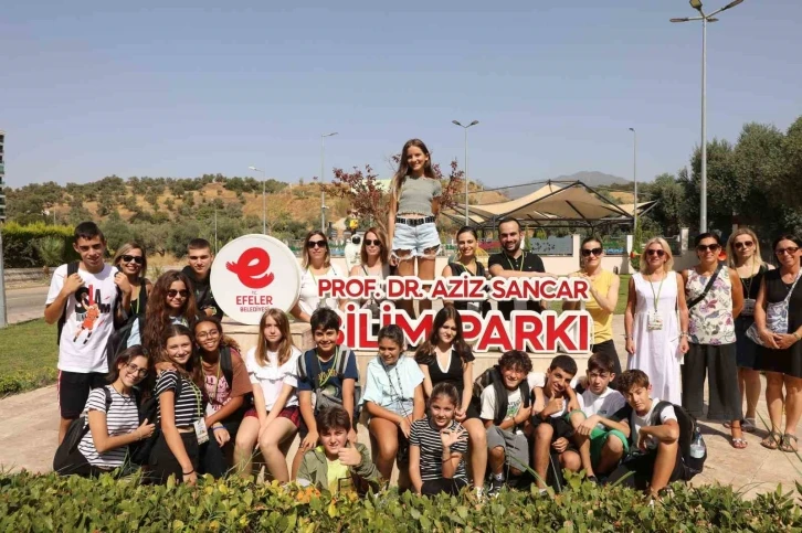Efeler&rsquo;de bilimin kalbi bu parkta atıyor
