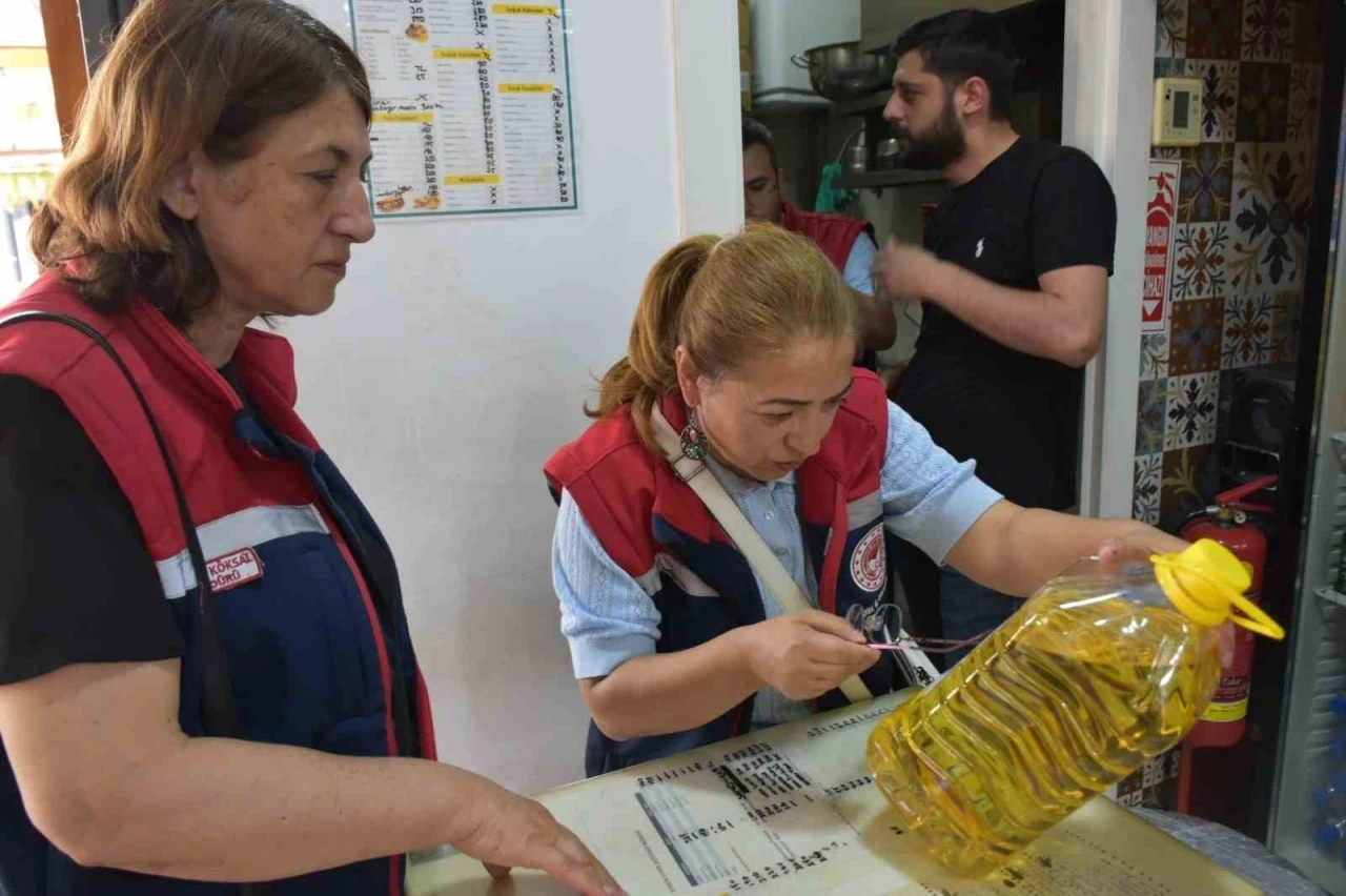 Efeler’de eş zamanlı ’yağ’ denetimi
