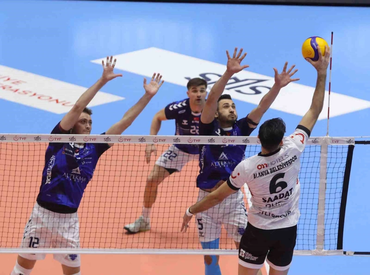 Efeler Ligi: Altekma: 2 - Alanya Belediyespor: 2
