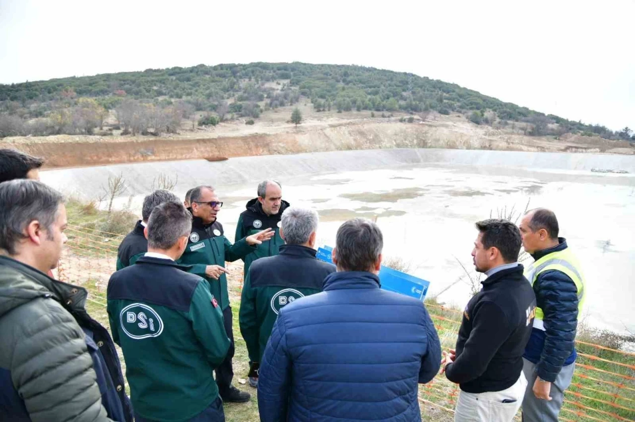 Eğirdir Gölü’nde yürütülen projeler yerinde incelendi
