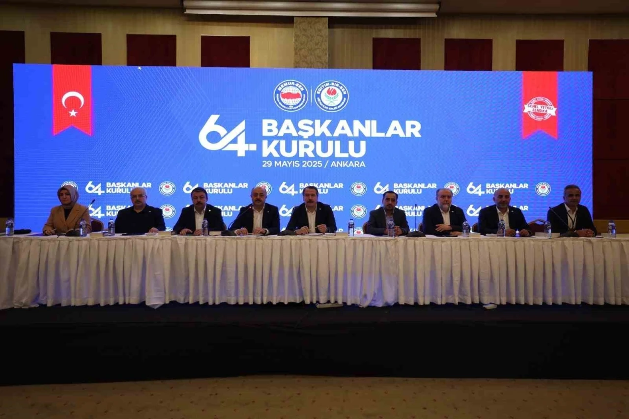 Eğitim-Bir-Sen 64. Başkanlar Kurulu Toplantısı Sonuç Bildirgesi yayımlandı

