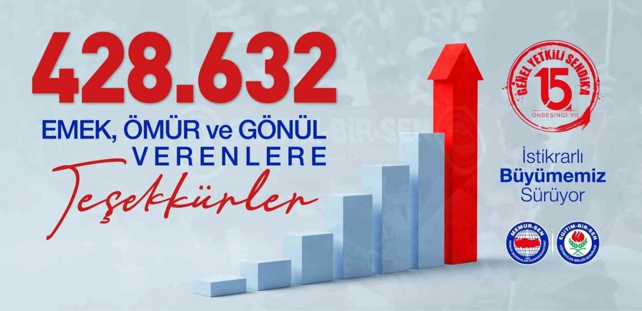 Eğitim çalışanlarının tercihi yine Eğitim-Bir-Sen oldu
