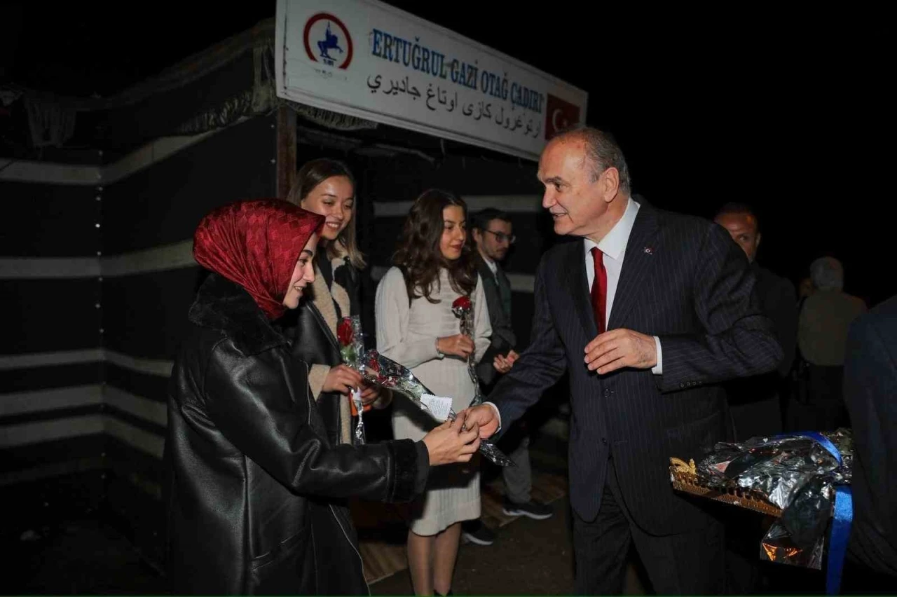 Eğitim camiası düzenlenen programda bir araya geldi
