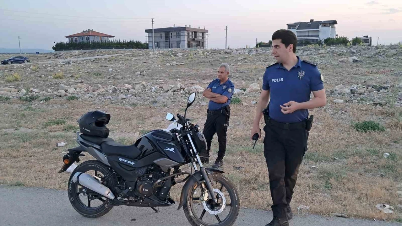 Ehliyetsiz motosiklet sürücüsüne ceza
