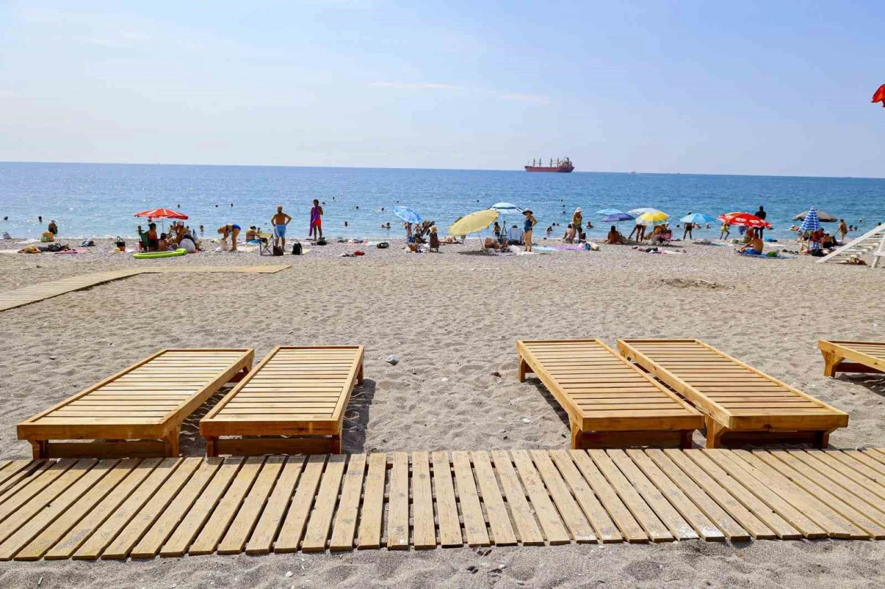 EKDAĞ&rsquo;dan Boğa&ccedil;ayı Plajı&rsquo;nda yerli &uuml;retimle hizmet
