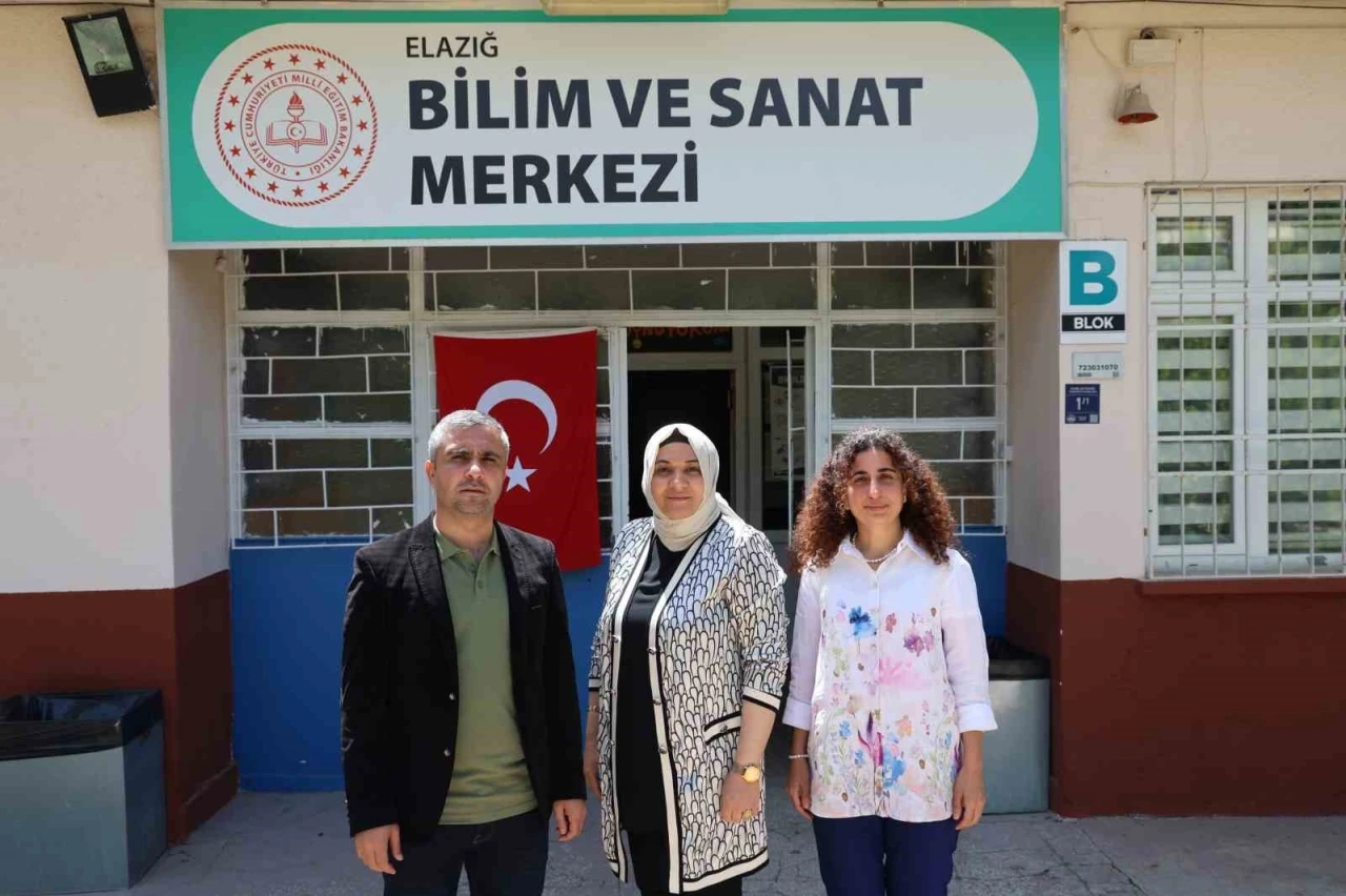 Elazığ Bilim ve Sanat Merkezi’nden 3’lü TUBİTAK zaferi
